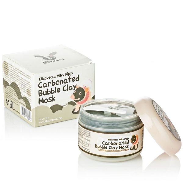 Face mask CLEANSING/BUBBLE Carbonate Bubble Clay MaskElizavecca 100 ml